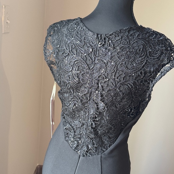 PromGirl Elegant Black Lace Dress - Picture 5 of 7